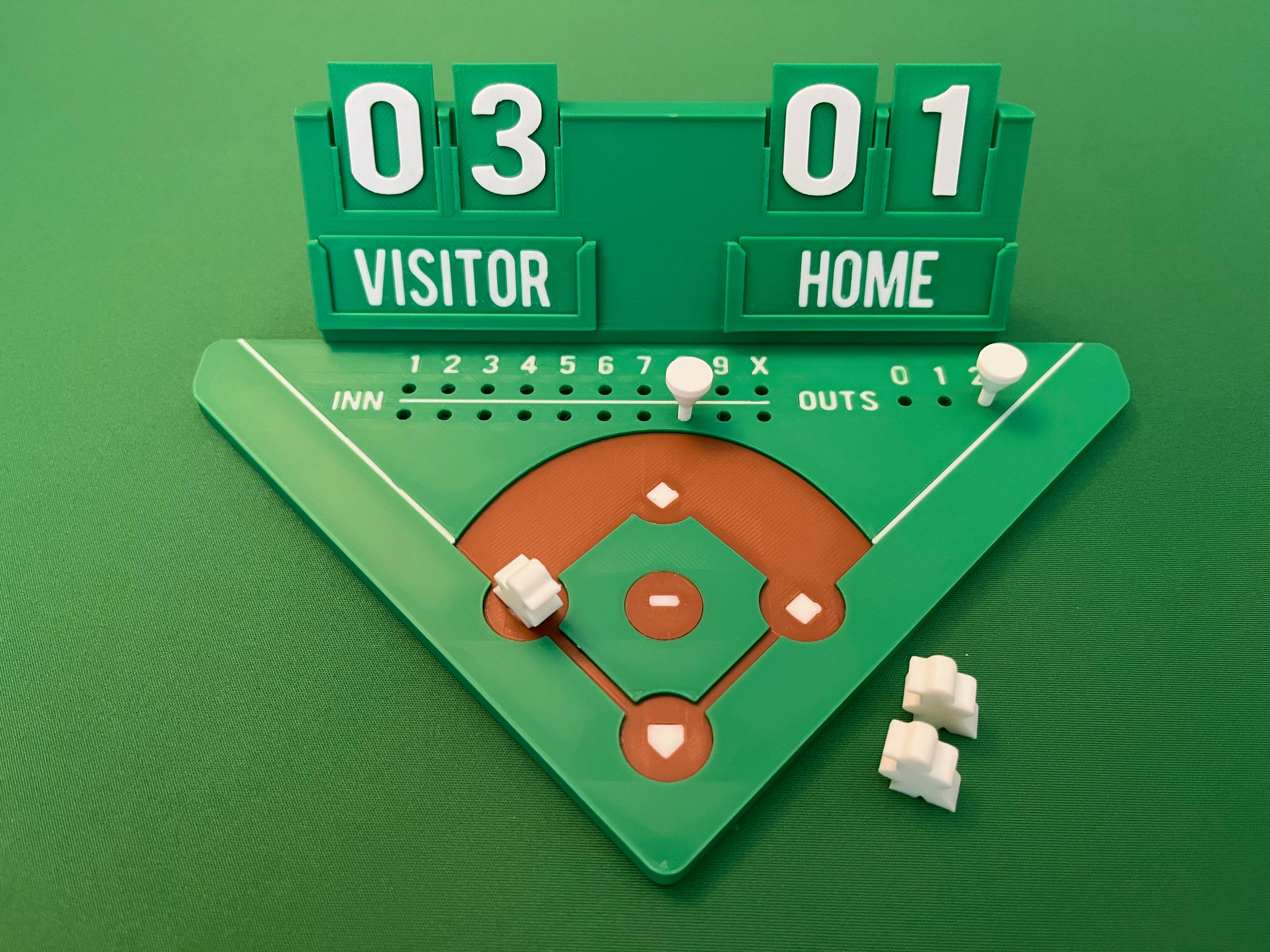 Tabletop Baseball Scoreboard – 3d6 Gaming LLC