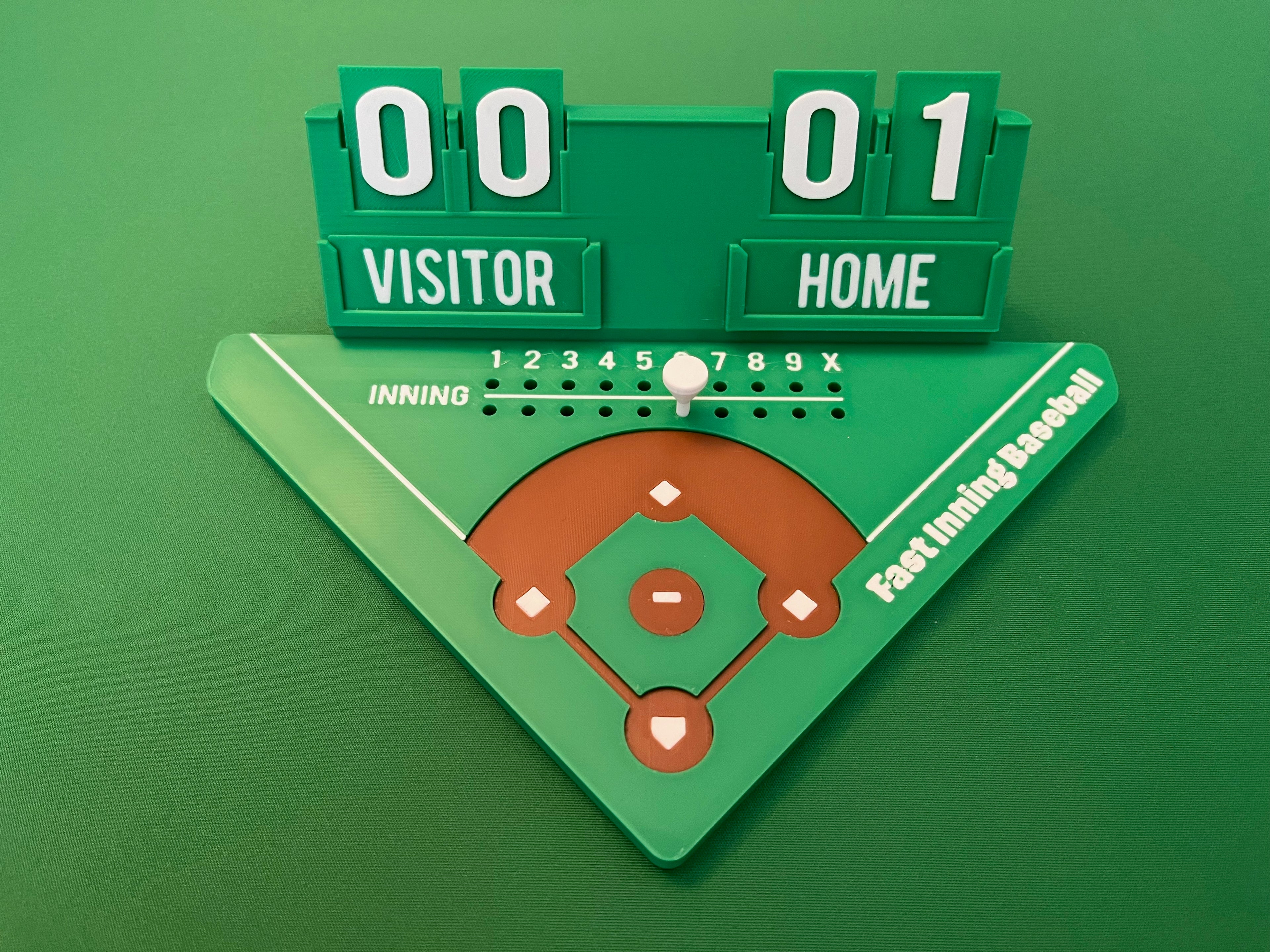 Fast Inning Baseball Scoreboard